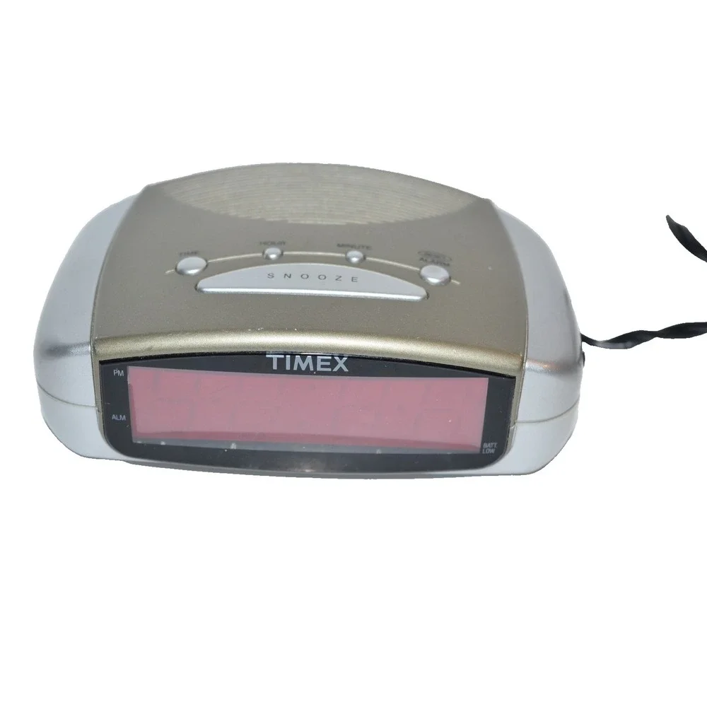 Timex Model T109S Extra Loud Alarm Clock Tested Digital